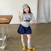 Vimmu niños niñas summer suit 2025 nuevos modelos slim niños korean camisetas bractepantalones categoría a mujer ropa bebé Specification image